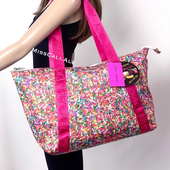 Betsey Johnson Sprinkles Cooler Tote Bag - Picture 5 of 10